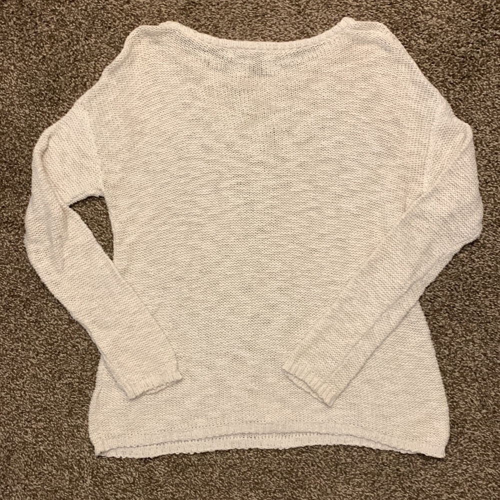 Brandy Melville Cream Sweater - Picture 3 of 3